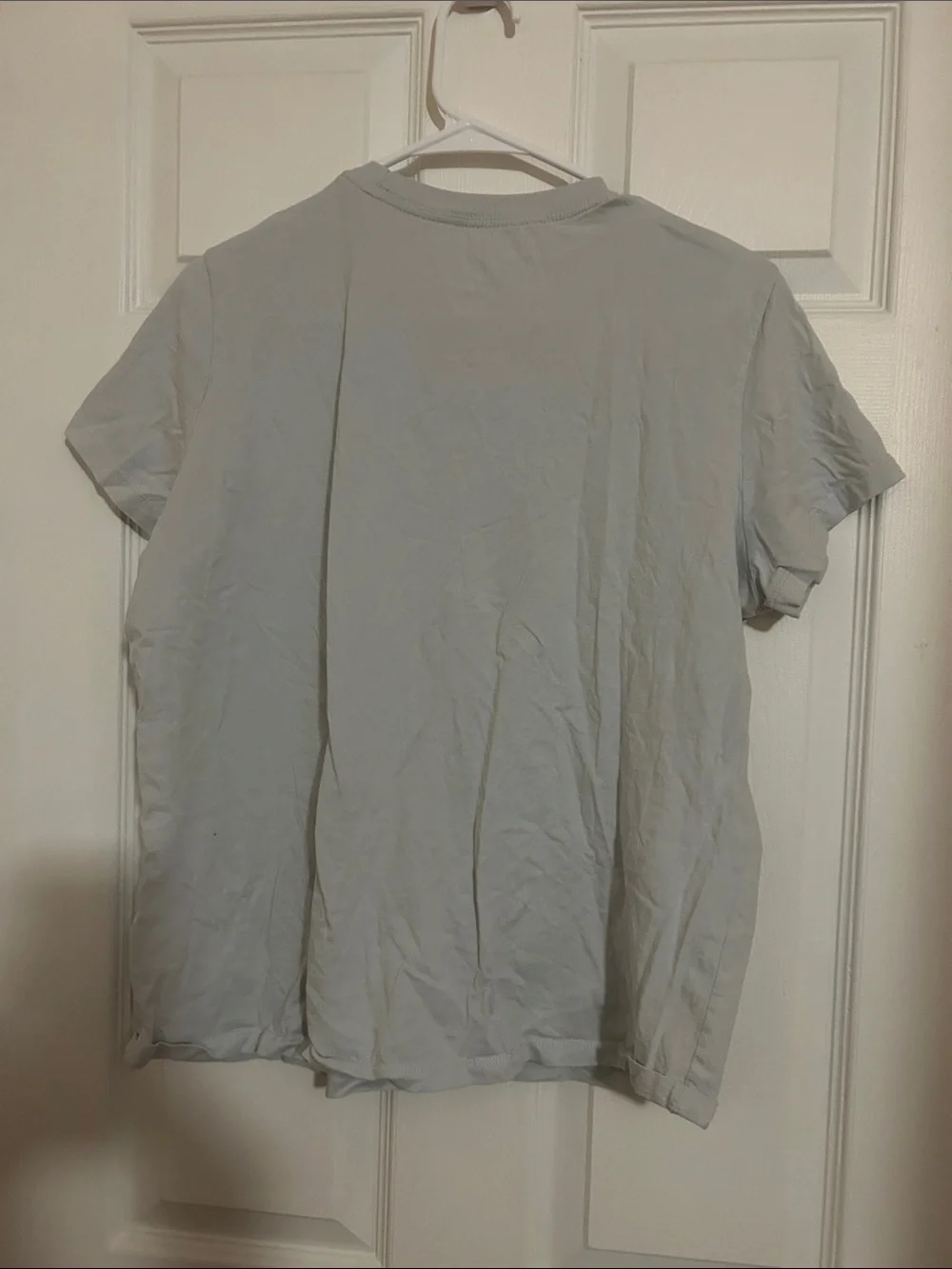 Nike Light Gray T-Shirt with Navy NIKE Graphic